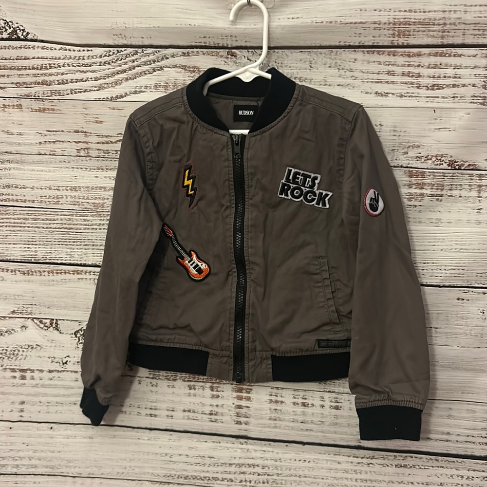 Gray let’s rock jacket from Hudson size 5